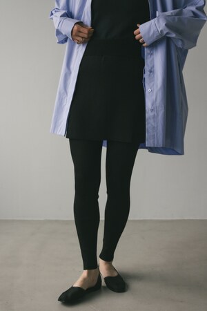 ドライニットミニスカートパンツ