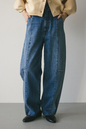 2トーンバレルデニム