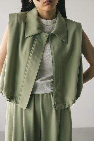 コンフォートヘムギャザートップ