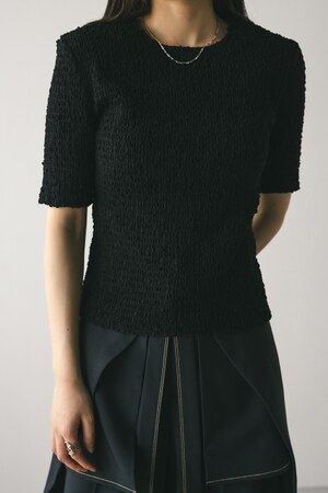 ネップシャーリングトップ