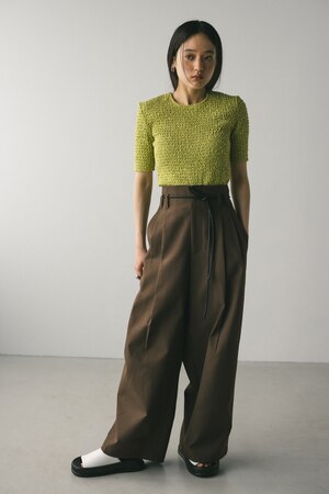 ネップシャーリングトップ