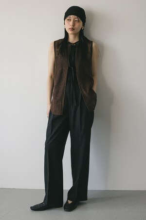 2WAYラティスレースリボントップ