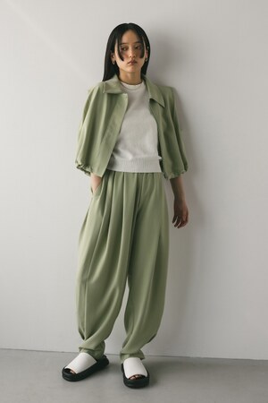 コンフォートヘムタックパンツ