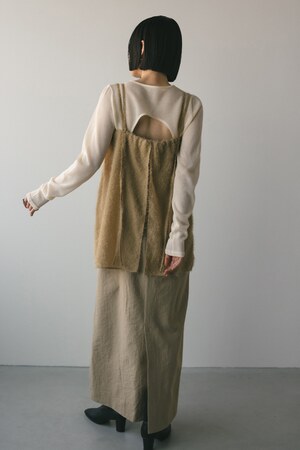 フリンジレイヤードワンピース