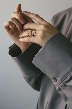 STYLEMIXER | コンビネーションサークルリング (リング ) |SHEL