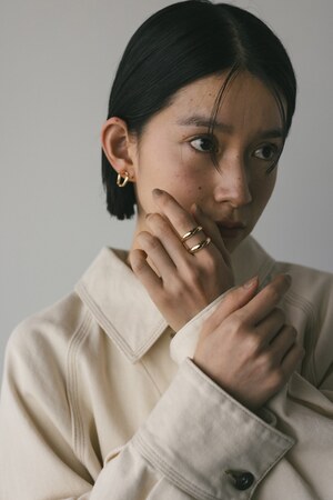 ダブルラインアートリング