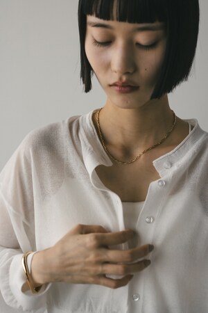 ボーンチェーンネックレス