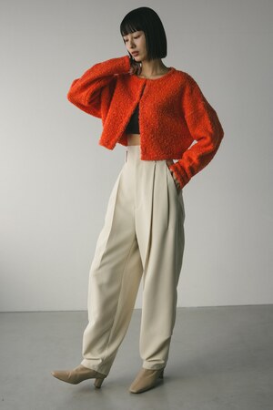 A17463 極美品 Sov. スパングルC/Nテープヤーンニットカーディガン A17463 極美品 Sov. スパングルC/Nテープヤーンニットカーディガン