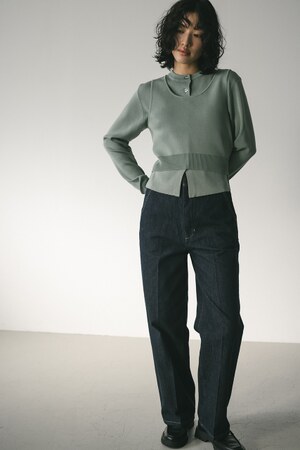 アンサンブルニットカーデ