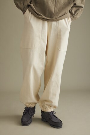 ヘビー天竺カットルーズパンツ