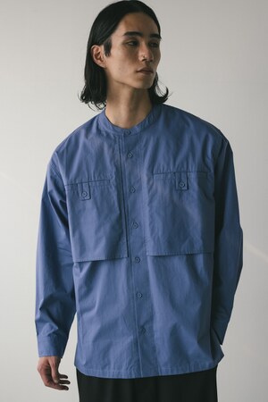 ビッグポケットフラップシャツ