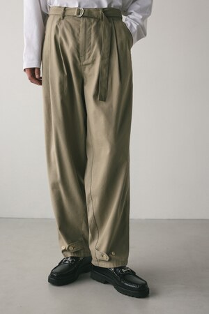 フロントベルトタックイージーパンツ