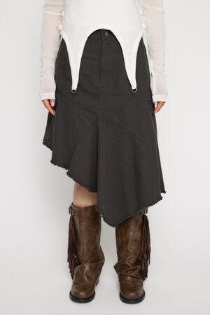 LAGUA GEM | SWITCHING MILITARY スカート (スカート(ミディアム