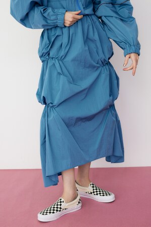 Gradually balloon skirt