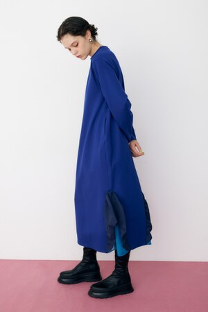 ［予約］Many gather hem dress