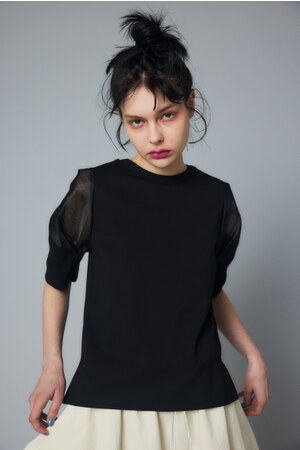 Switching sleeve tee