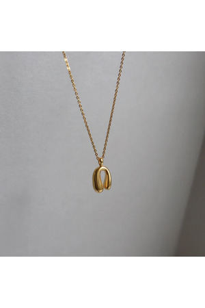 TEN_tiny arch necklace GD