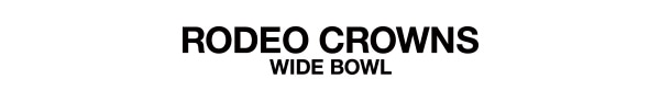 RODEO CROWNS WIDE BOWL