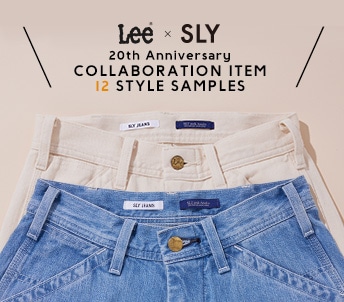 Lee x SLY COLLABORATION ITEM STYLE SAMPLE