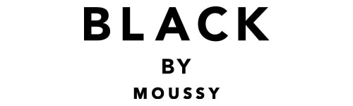 BLACK BY MOUSSYロゴ