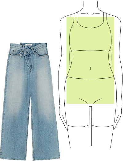 骨格ナチュラルのイラスト