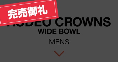 RODEO CROWNS WIDE BOWL MENSロゴ