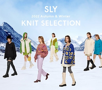 SLY 2022 autumn winter KNIT SELECTION