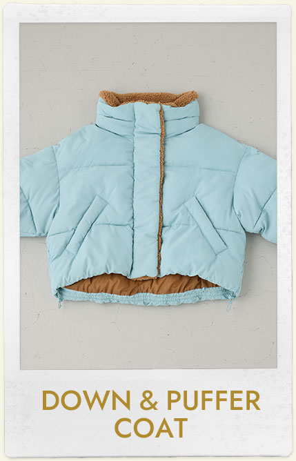 DOWN & PUFFER COAT