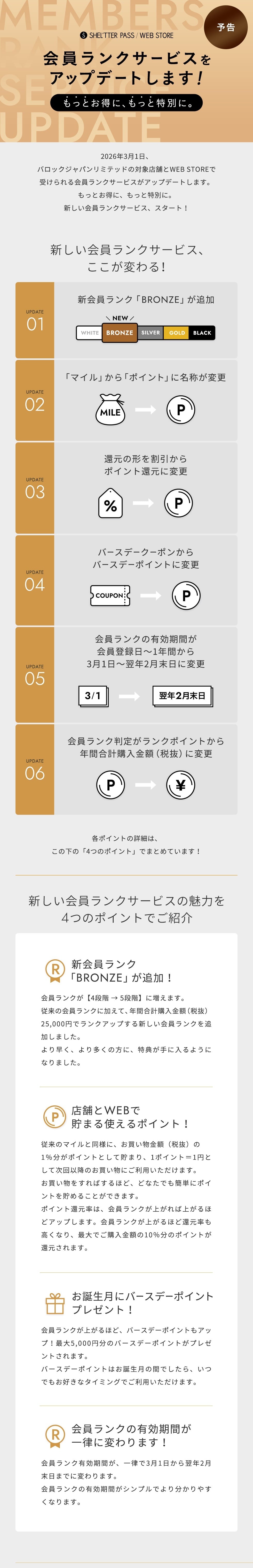 ランク更新告知