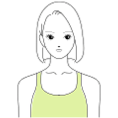 骨格ナチュラルのイラスト