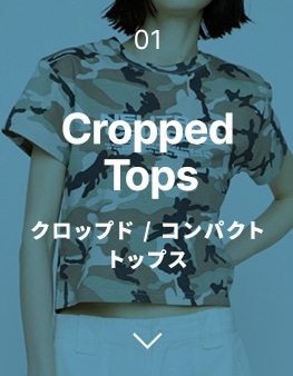 クロップド / コンパクトトップス