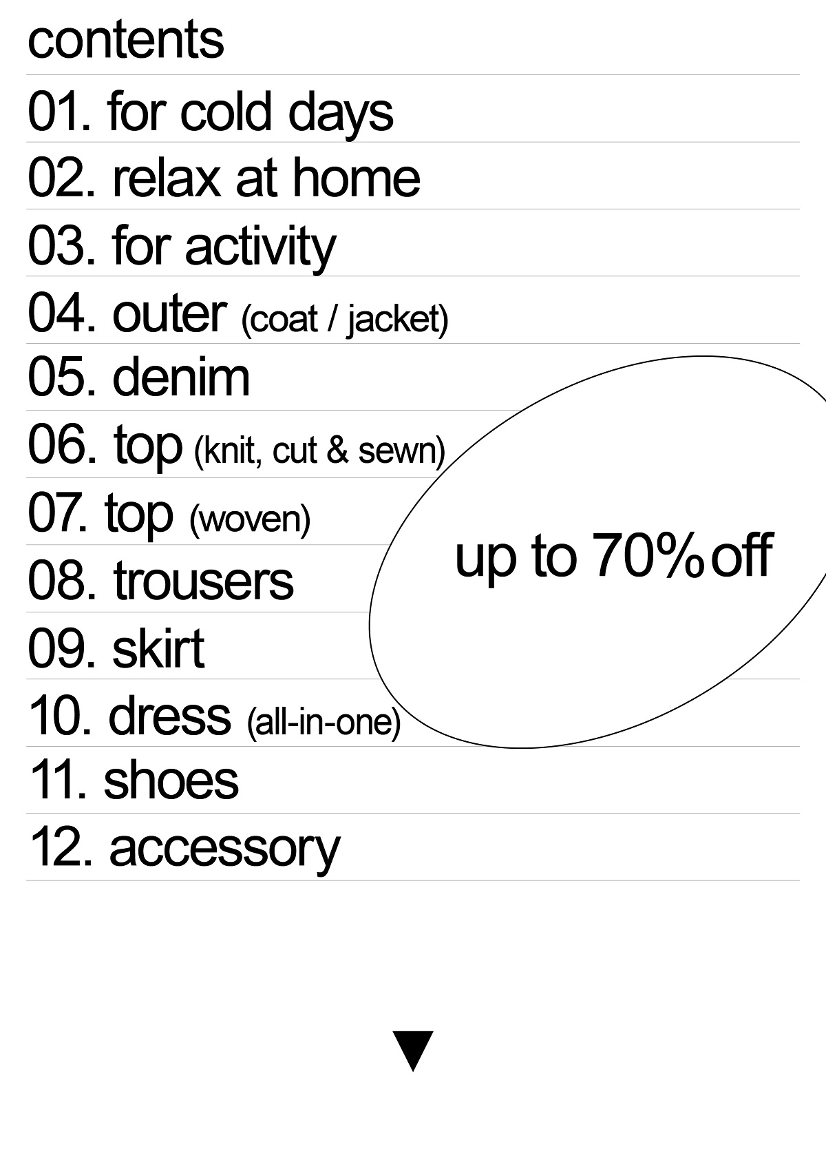 211011_Atelier Sale CONTENTS